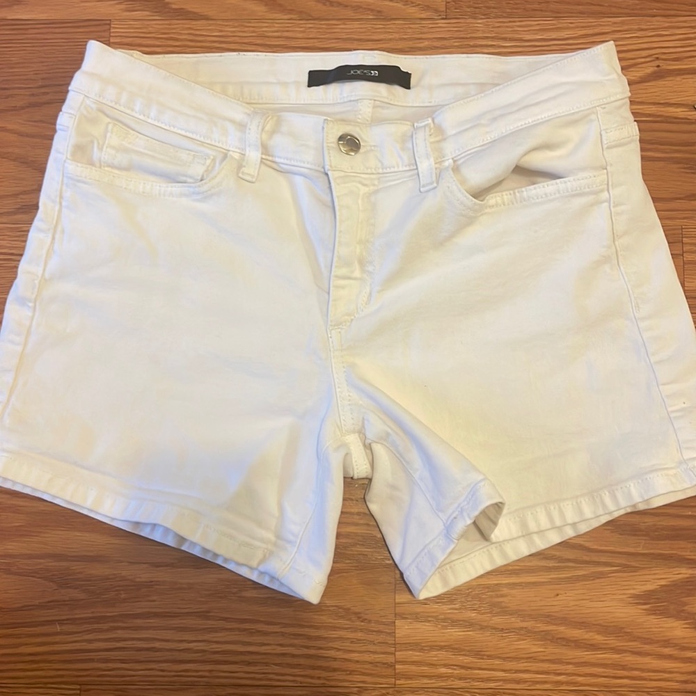joes jeans white jean shorts NWOT perfect condition size 27-29